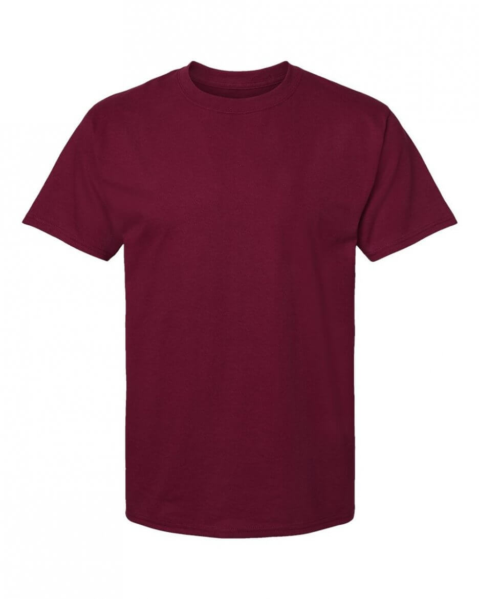 The rise of blank shirts in contemporary fashion featuring the Hanes 5280 T-Shirt wholesale from BulkApparel distributor.