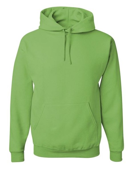 wholesale JERZEES - NuBlend® Hooded Sweatshirt - 996MR in kiwi green for BulkApparel what to wear based on your favorite pokemon blog