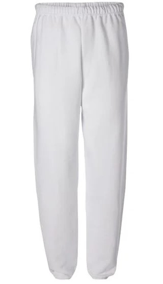 wholesale JERZEES - NuBlend® Sweatpants - 973MR white Bulk Apparel