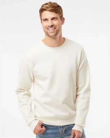 Father's Day gift guide featuring Wholesale Jerzees 562MR NuBlend Crewneck Sweatshirt cool mint from BulkApparel, leader in blank apparel wholesale. 