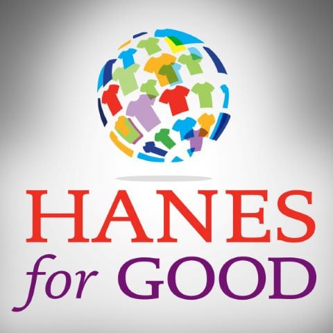 Hanes For Good logo, Hanes helps fight coronavirus 