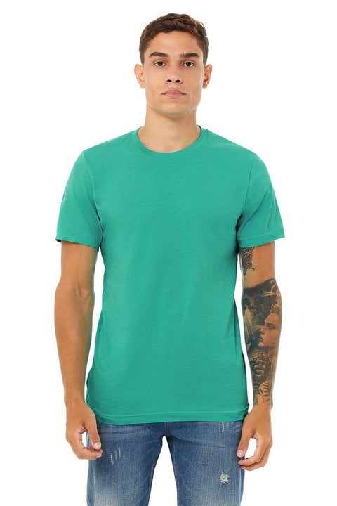 wholesale bulk apparel bella + canvas 3001 unisex short sleeve airlume cotton t-shirt