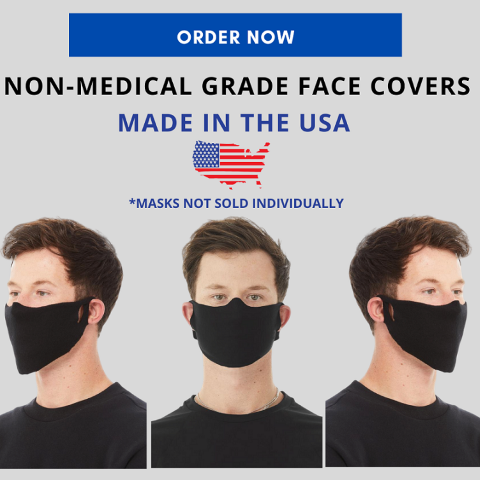 Bulk Apparel USA made cloth face covers