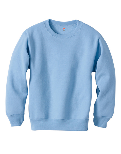 Wholesale Hanes Youth ComfortBlend® EcoSmart® Crewneck Sweatshirt P360 from BulkApparel 
