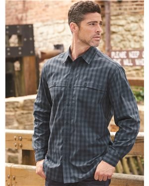 Dri Duck 4465 Paseo Plaid Shirt