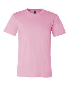 Wholesale BELLA + CANVAS - Unisex Jersey Tee - 3001 in Pink from clothing wholesaler, BulkApparel.