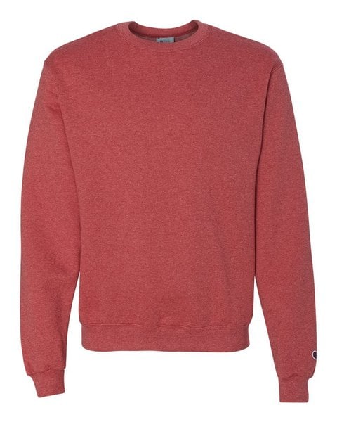 Wholesale Champion - Double Dry Eco® Crewneck Sweatshirt - S600 scarlet heather from bulkapparel