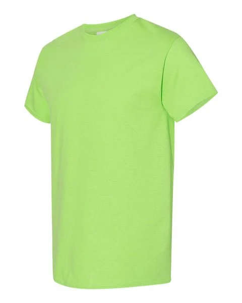 wholesale Gildan - Heavy Cotton™ T-Shirt - 5000 lime green from basic apparel bulk clothing distributor BulkApparel.com
