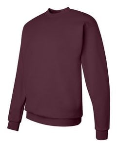 Wholesale Hanes - Ecosmart® Crewneck Sweatshirt - P160 in Maroon from blank apparel wholesaler BulkApparel.com