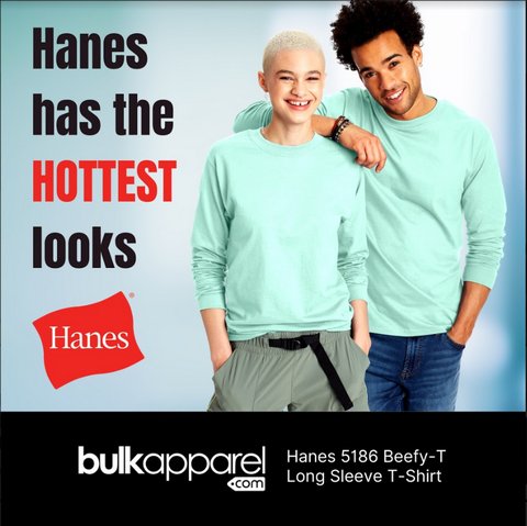Brand Highlight: Hanes wholesale clothing from Bulk Apparel wholesale basic apparel distributor.