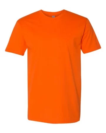 Wholesale Next Level - Cotton Short Sleeve Crew - 3600 in classic orange from basic apparel wholesale distributor BulkApparel 