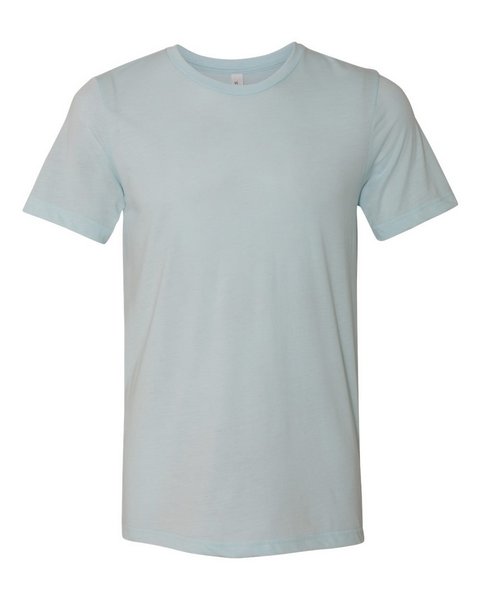 wholesale BELLA + CANVAS - Unisex Triblend Tee - 3413 Ice Blue Triblend BulkApparel wholesale blank apparel
