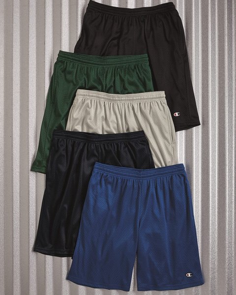 wholesale Champion - Polyester Mesh 9 inch Shorts with Pockets - S162 from BulkApparel wholesaler.