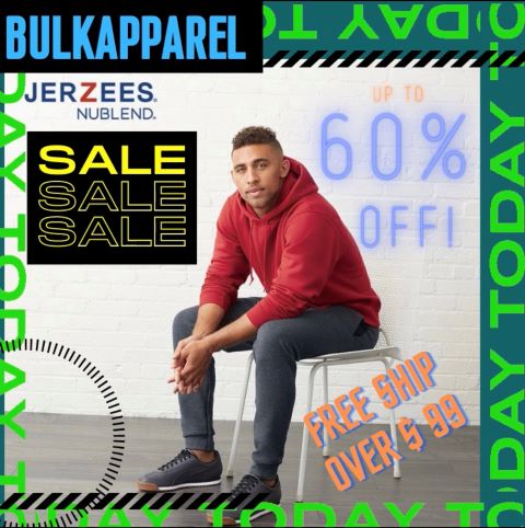 BulkApparel Wholesale JERZEES Joggers and Sweats Sale