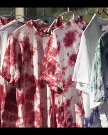 How to Crumple Tie-Dye: