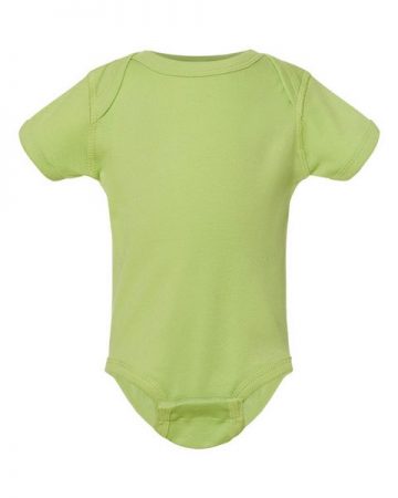 wholesale Rabbit Skins - Infant Baby Rib Bodysuit - 4400 key lime from BulkApparel wholesaler 