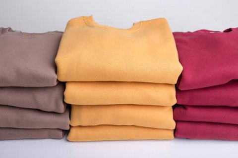 Blank colorful crewneck sweatshirts wholesale from bulk apparel wholesaler 