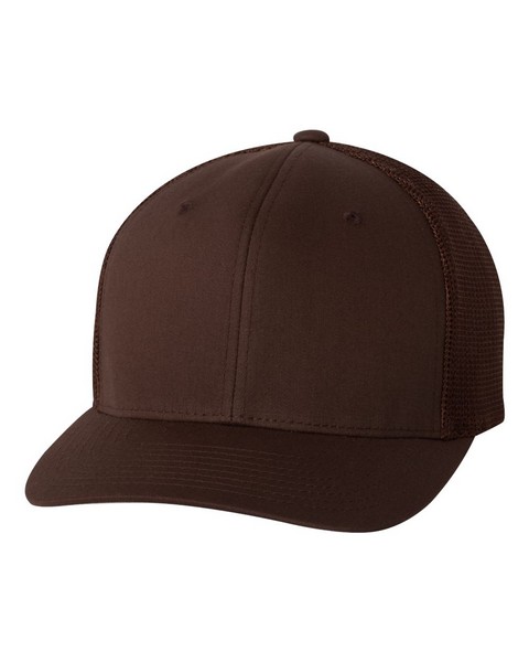 wholesale Flexfit - Trucker Cap - 6511 brown Bulk Apparel clothing distributor