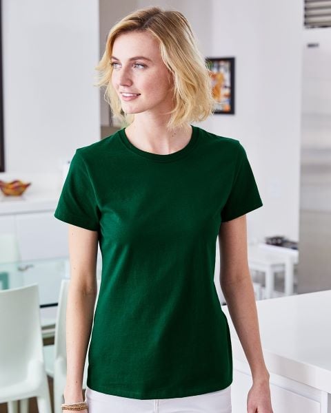 Wholesale Hanes SL04 Nano-T Women's T-Shirt from wholesale apparel distributor BulkApparel 