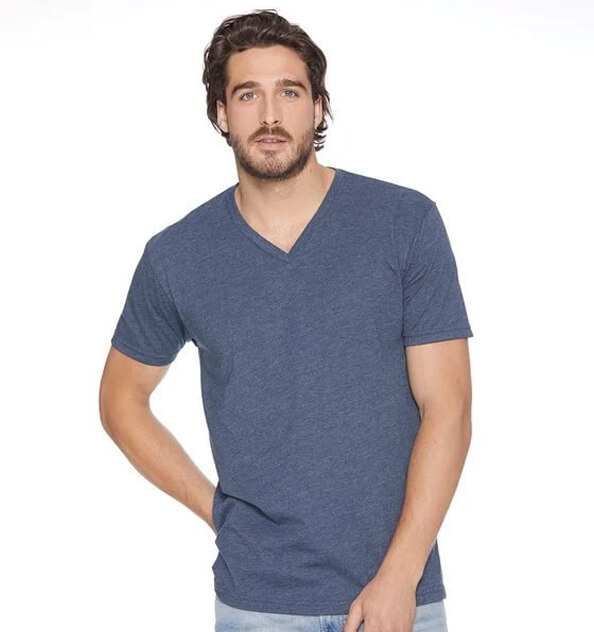 wholesale Next Level 6240 Fitted CVC V-Neck Tee from BulkApparel