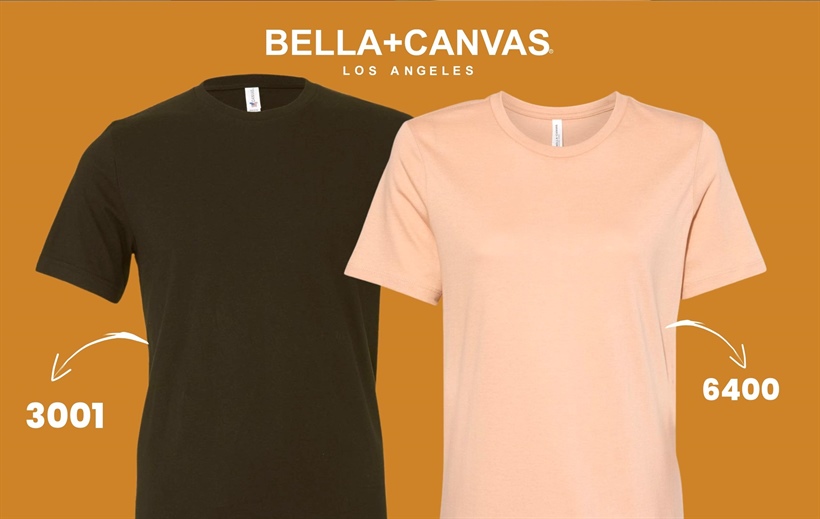 Bella + Canvas premium wholesale t-shirts from BulkApparel, America's favorite blank apparel wholesaler.