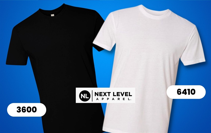 Next Level Apparel wholesale premium blank t-shirts from Bulk Apparel t-shirt warehouse.