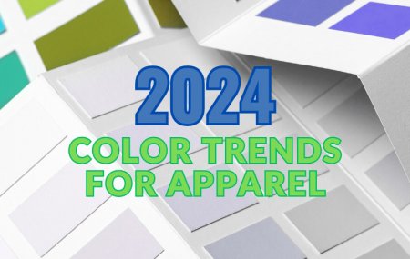 What are the 2024 apparel color trends?