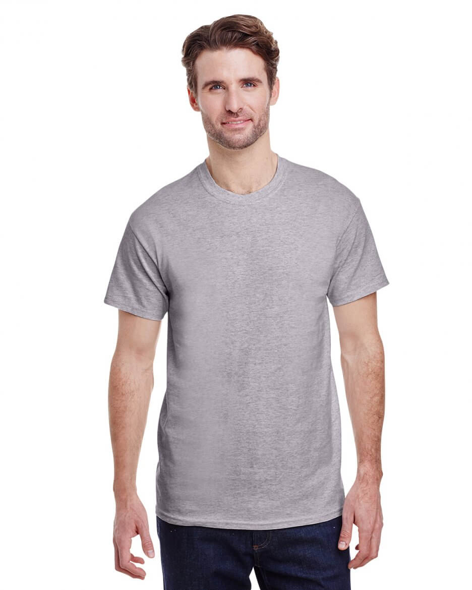Gildan G500 (5000) Heavyweight 100% cotton T-shirt color grey
