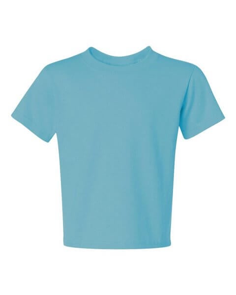 Wholesale Jerzees 29BR Dri-Power Active Youth 50/50 T-Shirt from Bulk Apparel wholesale distributor. 