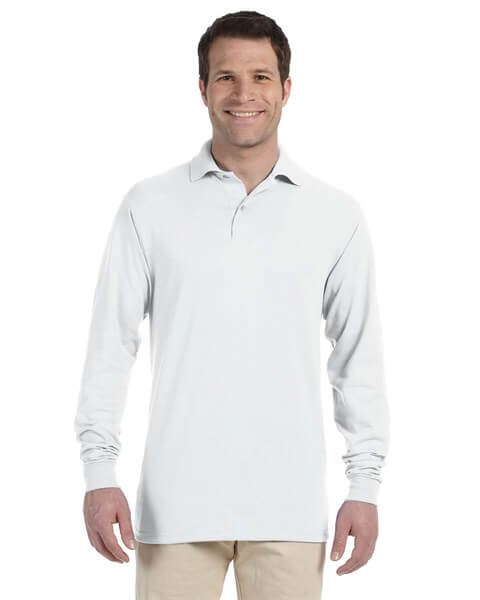 Wholesale Jerzees 437MLR SpotShield 50/50 Long Sleeve Sport Shirt 