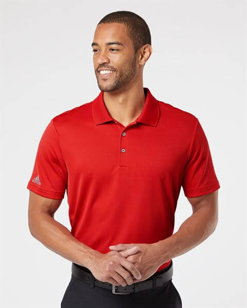 Where to buy wholesale polo shirts at competitive prices? BulkApparel wholesaler offers countless polo shirts from brands you know and love like this wholesale Adidas A230 Performance Sport Shirt. 