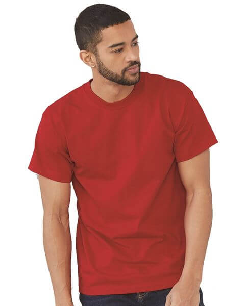 Bayside Apparel 5100 USA-Made Short Sleeve T-Shirt from BulkApparel wholesaler. 