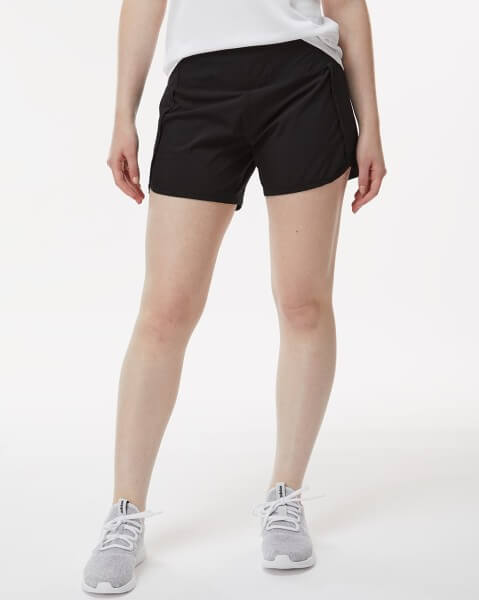 Wholesale Boxercraft BW6103 Women's Stretch Woven Lined Shorts from BulkApparel. 