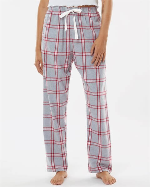 Wholesale Boxercraft BW6620 Women's Haley Flannel Pants from bulkapparel.