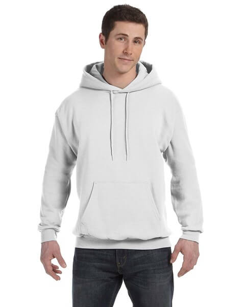Hoodies for silkscreen printing featuring this wholesale Hanes P170 Ecosmart Hooded Sweatshirt from bulkapparel. 