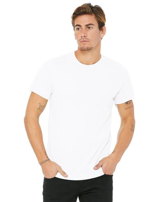 Wholesale Bella + Canvas 3001USA Unisex Short Sleeve Made In The USA Jersey Tee from BulkApparel.