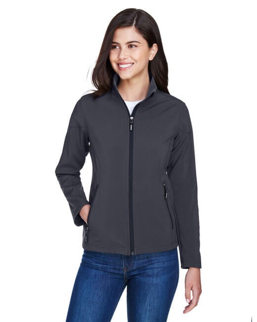 Wholesale CORE365 78184 Ladies' Cruise Two-Layer Fleece Bonded Soft Shell Jacket from BulkApparel.