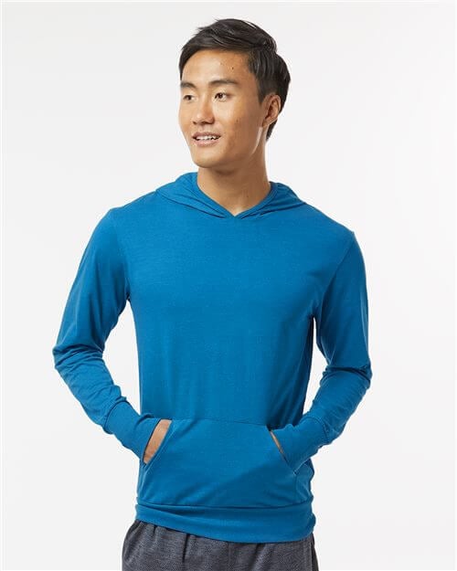 Wholesale Kastlfel 4022 RecycledSoft Hooded Long Sleeve T-Shirt from BulkApparel.com. 