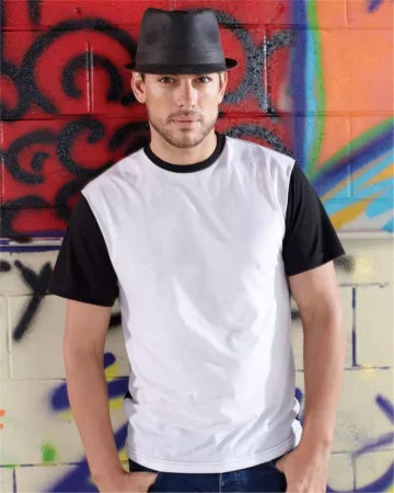 Wholesale SubliVie 1902 Blackout Polyester Sublimation Tee from BulkApparel. 
