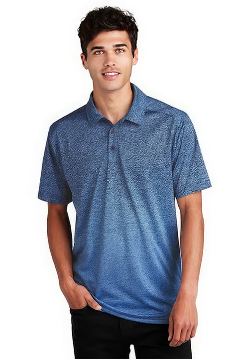 Sport-Tek performance wear featuring the Sport-Tek PosiCharge RacerMesh Polo. ST640 from bulkapparel.