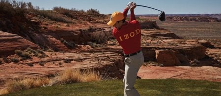 Wholesale IZOD blank apparel and polo shirts.