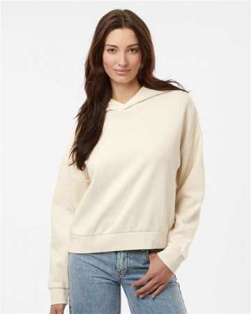 Independent Trading Co. PRM2600 Womens California Wave Wash Sunday Hooded Sweatshirt