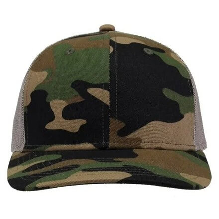 Wholesale The Game GB452C Everyday Camo Trucker Cap from BulkApparel. 