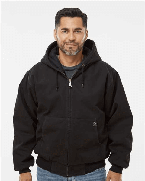 DRI DUCK 5020 Cheyenne Hooded Boulder Cloth Jacket with Tricot Quilt Lining