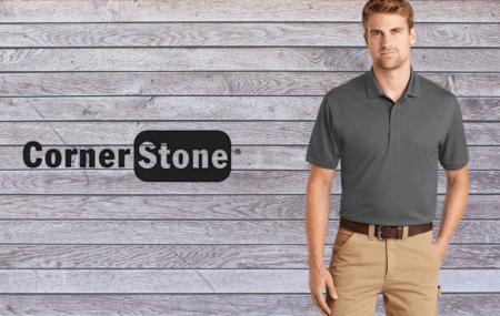 A Modern Spin on Polos for Men by Corner Stone from BulkApparel