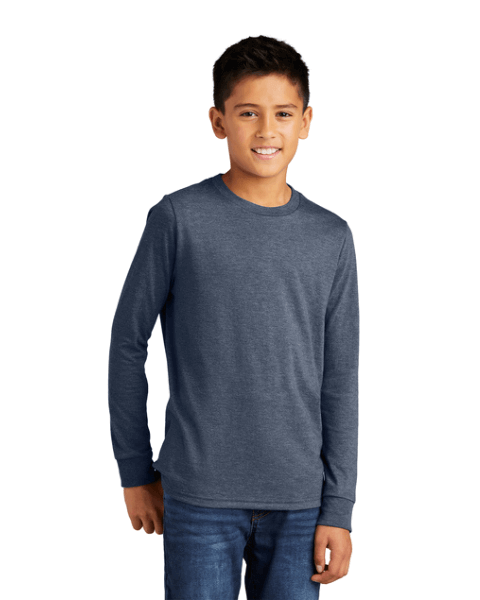 DT132Y Youth Perfect Tri Long Sleeve Tee