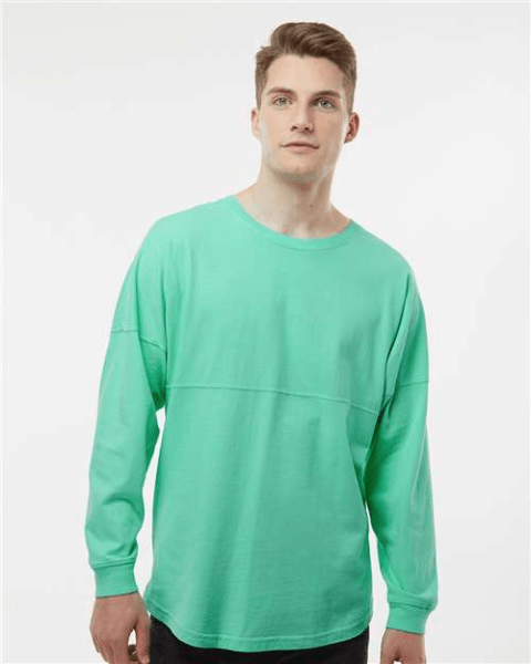 Wholesale blank t-shirts featuring the J. America 8229 Game Day Jersey T-Shirt from bulkapparel. 
