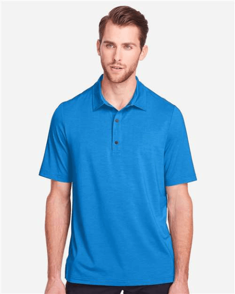 North End NE100 Men's JAQ Snap-Up Stretch Performance Polo
