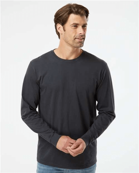 Wholesale SoftShirts 420 Organic Long Sleeve T-Shirt SoftShirts 420 Organic Long Sleeve T-Shirt