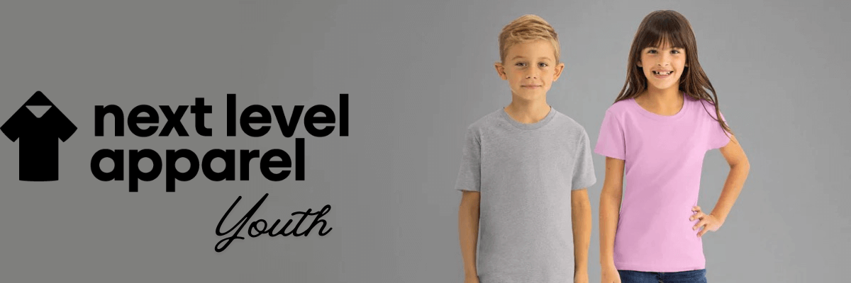 Blank Youth T-Shirts for Next Level Apparel Youth from BulkApparel